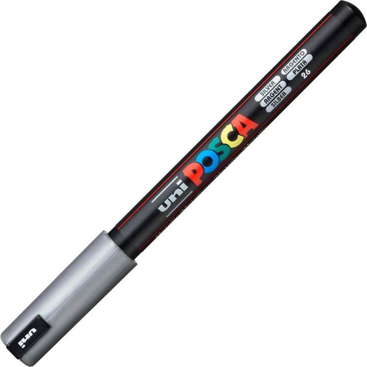 Produktbild Posca Marker PC-1MR Fineliner (Silver, 0.70 mm, 1 x)
