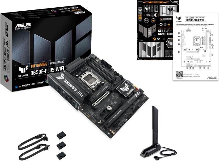 Produktbild ASUS MB TUF GAMING B650E-PLUS WIFI (AM5, AMD B650, ATX)