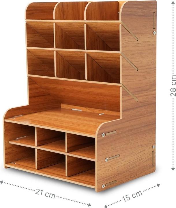 Produktbild Hermex Stiftaufbewahrung Bürotisch-Stifthalter Stiftebox Schreibtisch-Organizer Pen Desk-Organizer