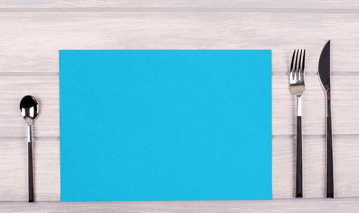 Actual product image Exacompta Placemats Spunbond T urq, 30x40, PK100 (100 x, 30 x 40 cm)