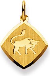 Natsumi Schmuck Anhänger Sternzeichen Stier Gelbgold 18K/750 (750/18 K Gelbgold)