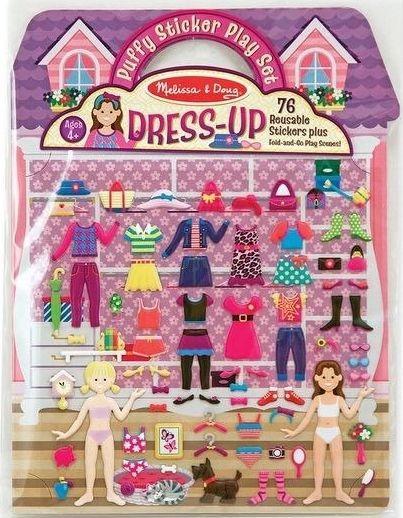 Melissa e Doug - Adesivi gonfiabili riutilizzabili - Vestiti - (12195)