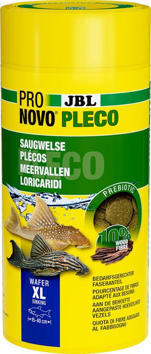 Actual product image JBL Aquaristik und Terraristik ProNovo PLECO WAFER XL 1000ml (Ornamental Fish, 1000 ml)