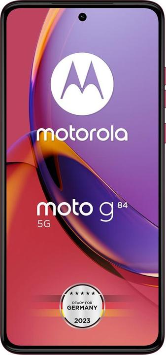 Produktbild Motorola Moto G84 (256 GB, Viva Magenta, 6.50", Hybrid Dual SIM, 50 Mpx, 5G)