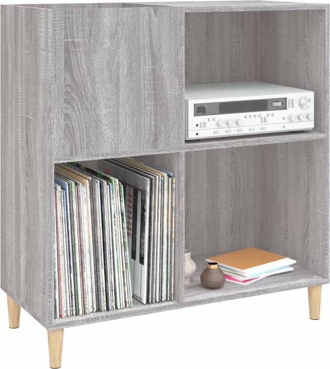 Produktbild VidaXL Plattenschrank Grau Sonoma 84,5x38x89 cm Holzwerkstoff