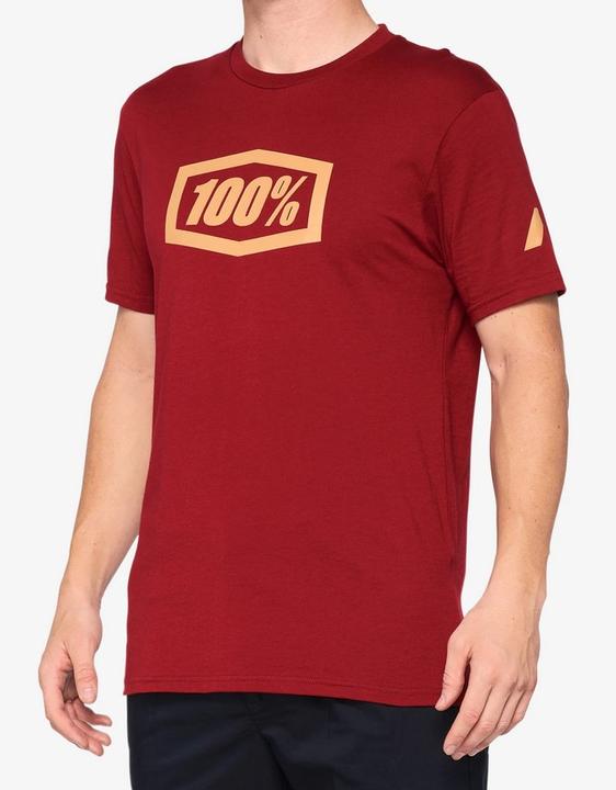 Produktbild 100% Herren Essential T-Shirt, Korallenrot, XL (XL)