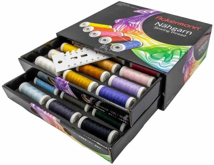 Produktbild Ackermann Nähgarnbox (200 m)