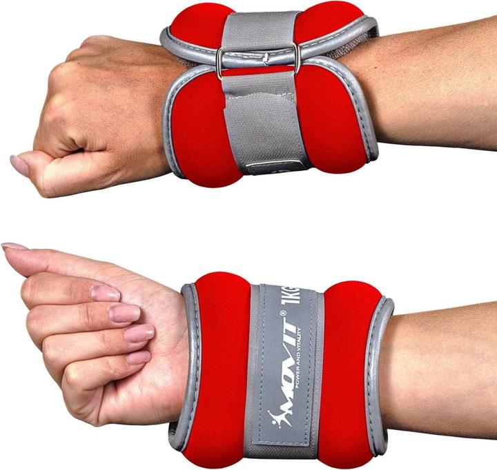 Actual product image Movit Weight cuffs (2 x 3 kg)