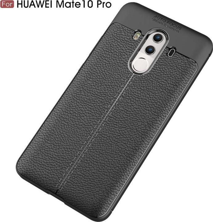 Actual product image Screenguard Huawei Mate 10 Pro Sleeve Leather Design TPU Cover (Mate 10 Pro)