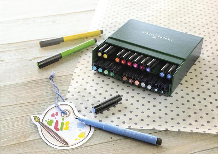 Immagine prodotto Faber-Castell Pennello PITT Artista Pennello (Multicolore, 24 x)