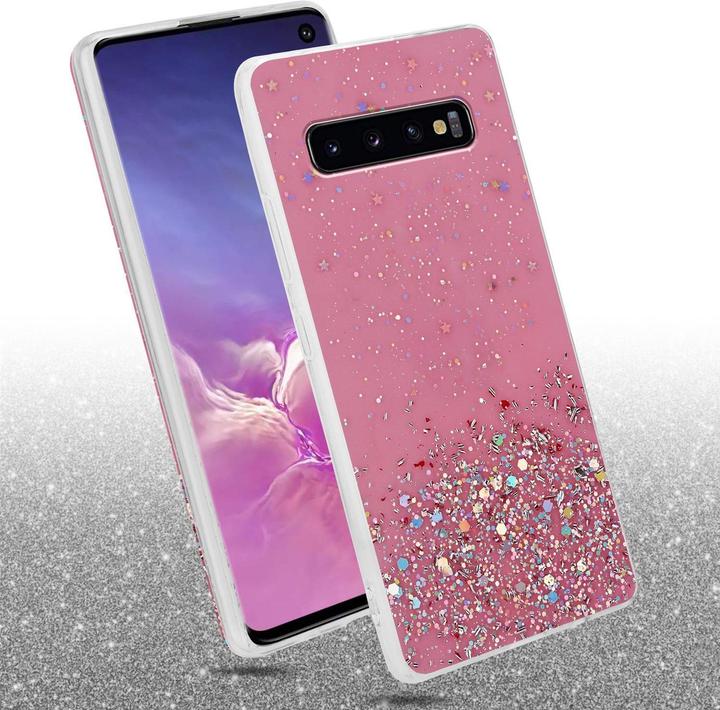 Produktbild Cadorabo TPU Cover funkelnder Glitter (Samsung Galaxy S10)