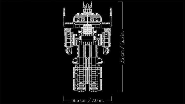 Actual product image LEGO Optimus Prime (10302, LEGO Icons, LEGO Rare Sets)