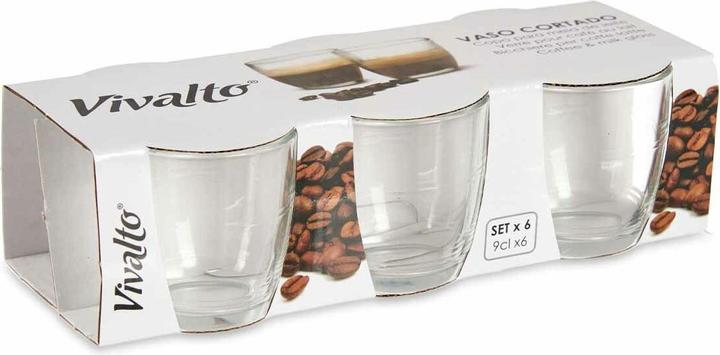 Actual product image Vivalto Glass set glass 90 ml (12 pieces) (0.09 l, 12 x)