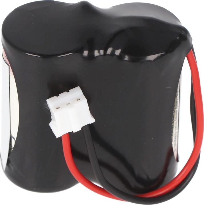 Actual product image XCell Storage battery 6V replaces Visonic GP2CR123A-C - 1400 mAh (1 pcs., 1400 mAh, Rechargeable battery)