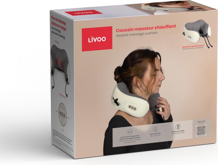 Image du produit Livoo Coussin masseur chauffant