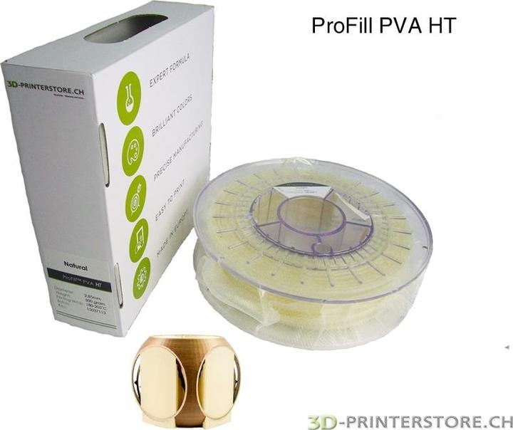 Produktbild 3d-printerstore.ch PROFILL Filament PVA HT Filament 0.5kg 2.85mm (PVA, 2.85 mm, 500 g)