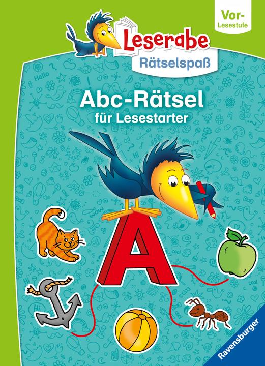 Actual product image Ravensburger Leserabe Rätselspass - Abc-Rätsel für Lesestarter ab 5 Jahren - Vor-Lesest (German, Tanja Mayor, Angelica Penner, 2022)