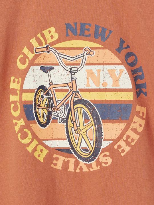 Actual product image Vertbaudet Jungen Shirt mit BMX-Print und Recycling-Baumwolle (92)