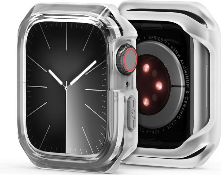 Actual product image Dux Ducis Tamo protective case Apple Watch Series 7/8/9 Case 41mm - Transparent