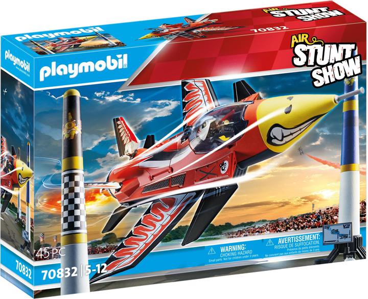 Actual product image Playmobil 70832 Air Stuntshow Jet Jet "Eagle" (70832, Playmobil stunt show)