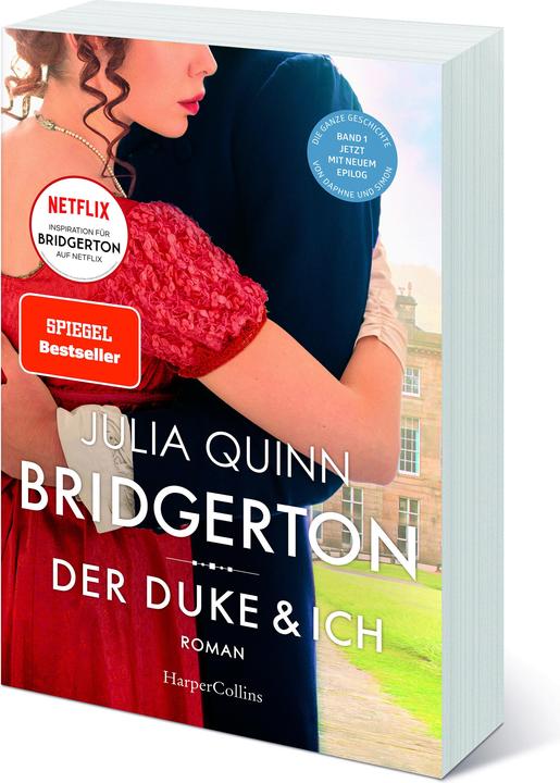 Actual product image Bridgerton - Der Duke und ich (German, Julia Quinn, 2021)