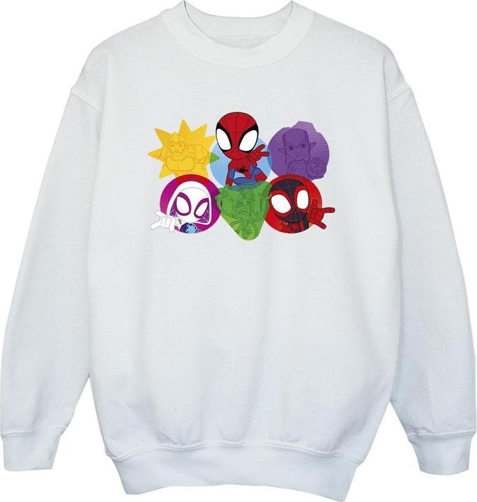 Spidey And His Amazing Friends Faces Sweatshirt Mädchen