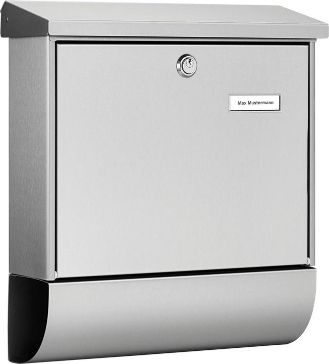 Actual product image Burg Wächter 8150 Stainless steel mailbox AMR