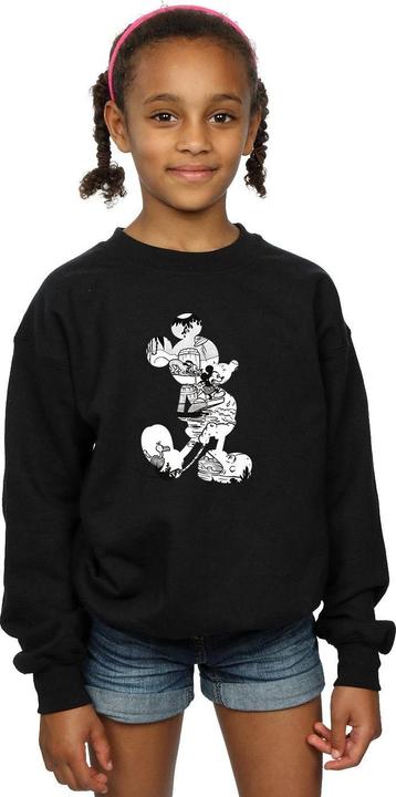 Produktbild Disney Mickey Mouse Scene Silhouette Sweatshirt Mädchen (152, 158)