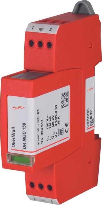 Produktbild Dehn Überspannungsableiter Typ 3 DEHNrail M 953204