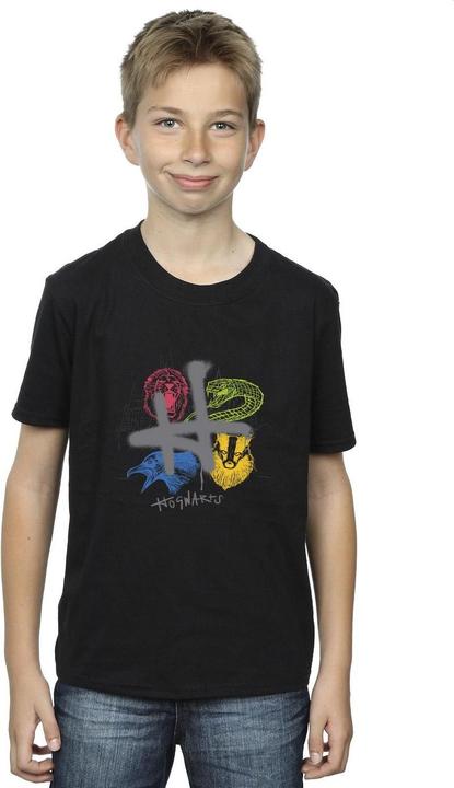 Actual product image Boys Emblems H Spray T-Shirt (152, 158)