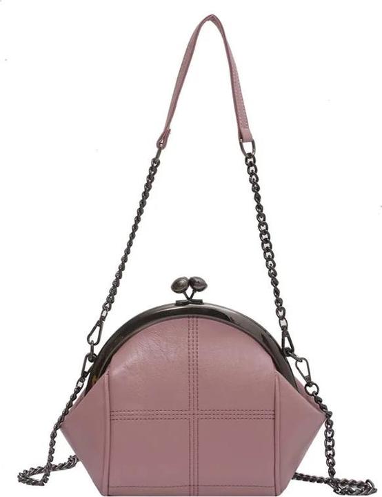 Immagine prodotto Only-Bags.Store Borsa a tracolla di design a catena Borse messenger in pelle PU di alta qualità Colore solido