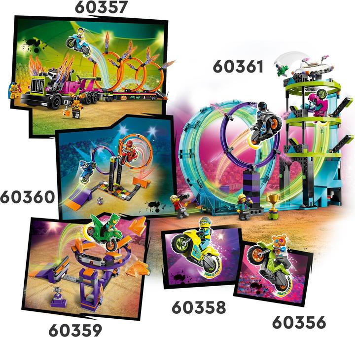Actual product image LEGO Ultimate Stunt Driver Challenge (60361, LEGO City)