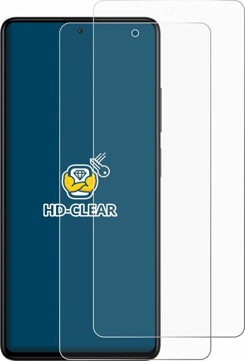 Produktbild BROTECT Schutzfolie Displayschutz Klar (2 Stück, Xiaomi Redmi Note 12 Pro+)