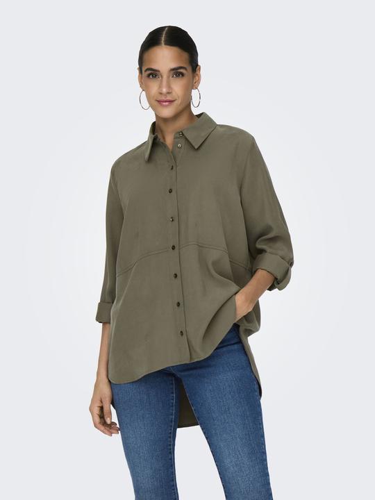 Actual product image JdY Regular fit Shirt collar Folded cuffs Voluminous sleeve cut Shirt Shirt (S)