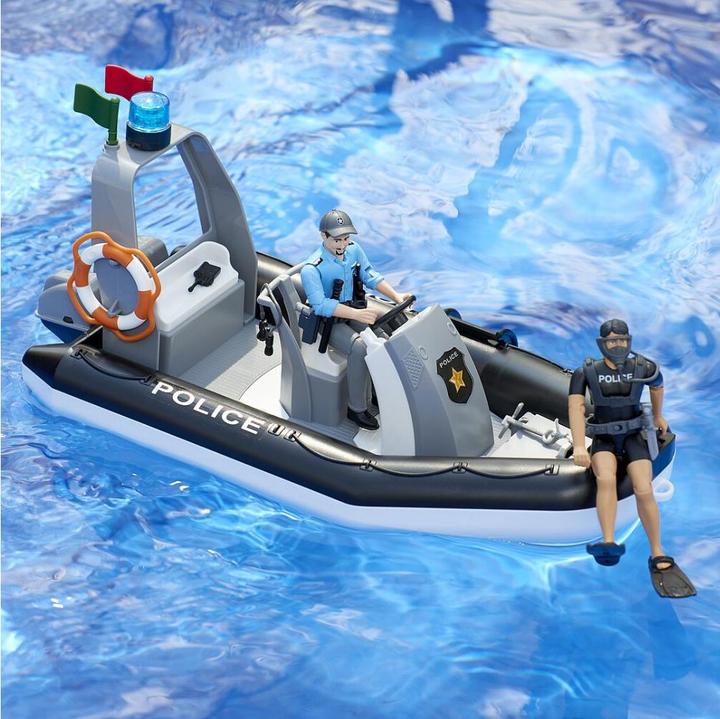 Immagine prodotto Bruder Gommone della polizia