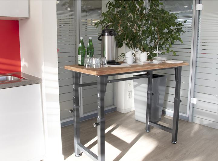 Produktbild CarTech Werkbank höhenverstellbar FSC® SQS-COC-100130 (135 cm, 60 cm)
