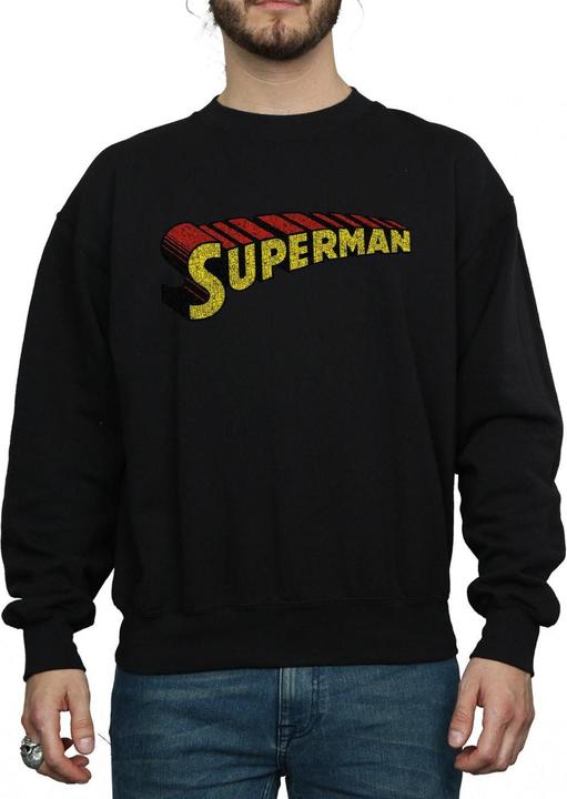 Produktbild Superman Telescopic Crackle Logo Sweatshirt (S)