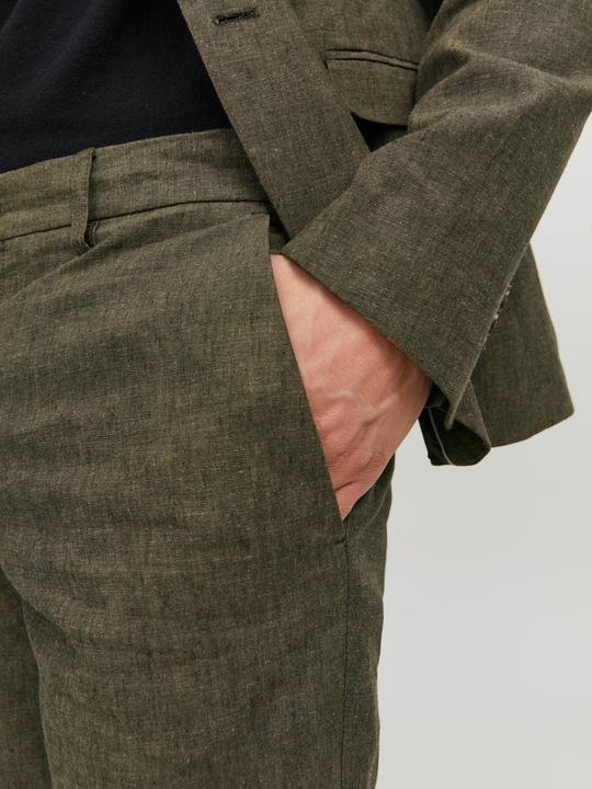 Produktbild Jack & Jones Slim Fit Leinen Hose (48)