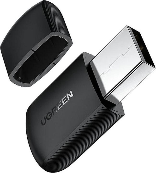 Actual product image Ugreen USB adapter / External Network Adapter CM448, 2.4GHz (black) (USB)