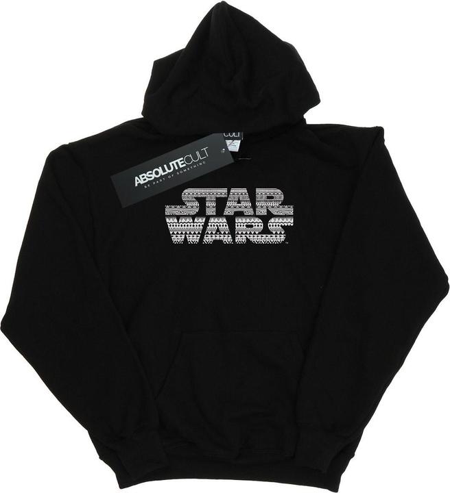 Produktbild Star Wars Aztec Logo Mono Kapuzenpullover (M)
