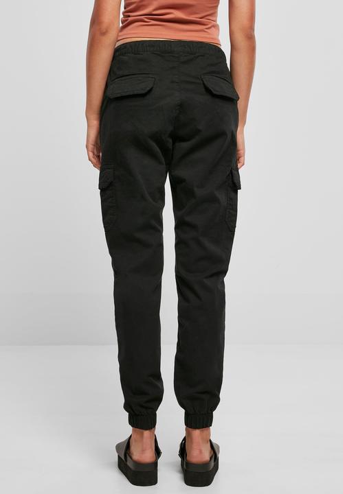 Actual product image Urban Classics Ladies High Waist Cargo Jogging Pants (4XL)
