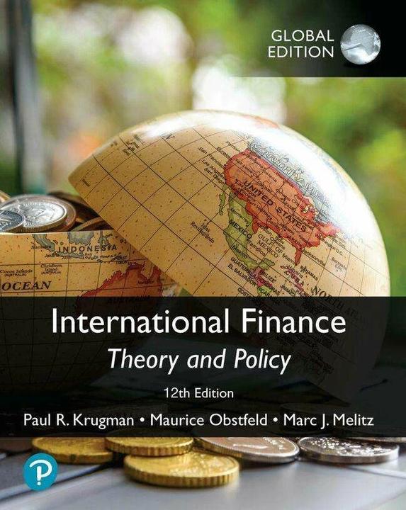 Immagine prodotto International Finance: Theory and Policy, Global Edition (Inglese, Paul Krugman, Marc Melitz, Maurice Obstfeld, Paul R. Krugman, 2022)