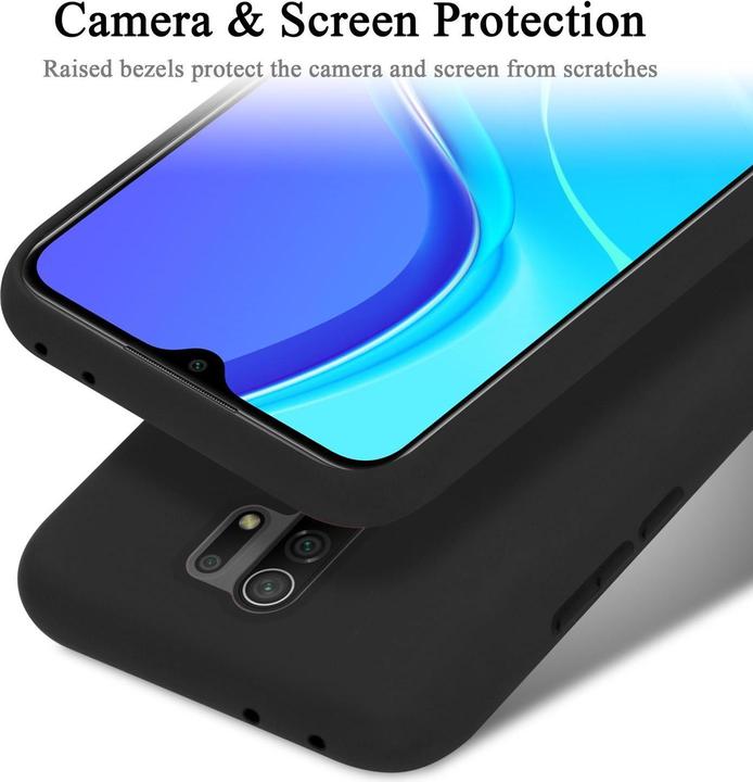 Actual product image Cadorabo TPU Liquid Silicone Case Cover (Xiaomi Redmi 9)