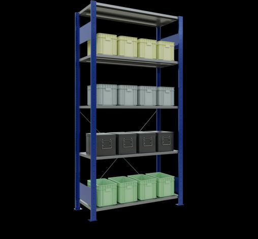 Actual product image Schulte Lagertechnik Boltless shelving