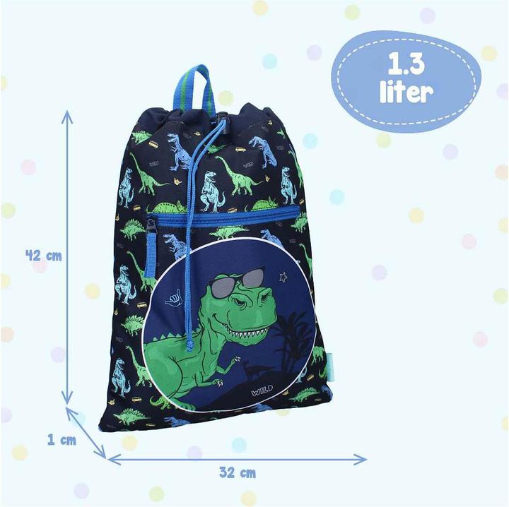 Immagine prodotto Vadobag Lustiger Turnbeutel Happy Go Lucky Dino