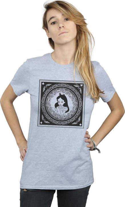Immagine prodotto Disney Alice In Wonderland Box Maglietta Ampia Donna (L)