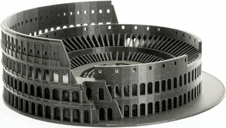 Image du produit Prusa Prusament PLA recyclé 2kg (PLA, 1.75 mm, 2000 g, Vert, Gris, Noir)