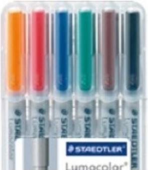 Actual product image Staedtler Lumocolor (Multicoloured, 0.40 mm, 6 x)