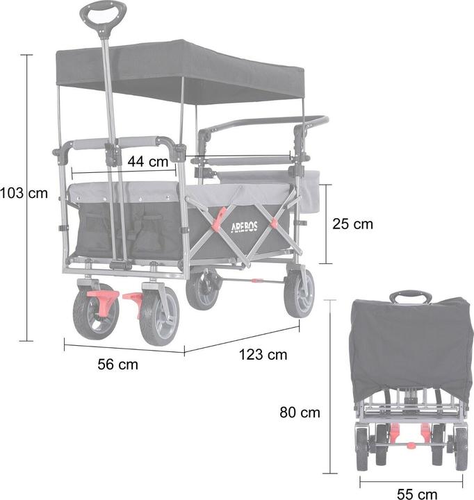Immagine prodotto Arebos Bollerwagen