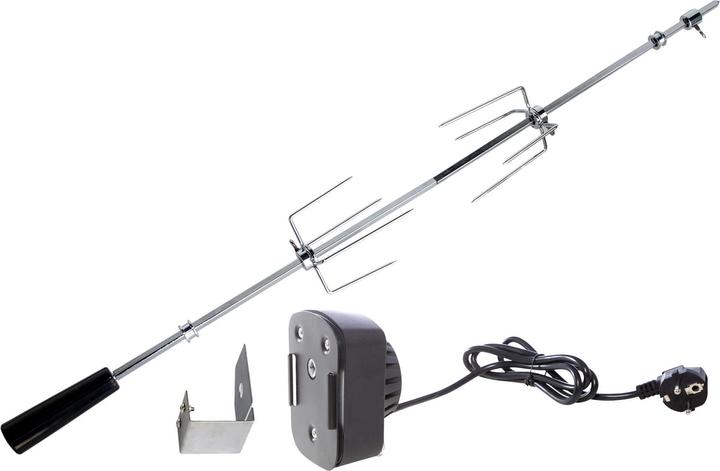 Immagine prodotto Allgrill Set di girarrosto con motore per barbecue a gas CHEF M lunghezza 74 cm